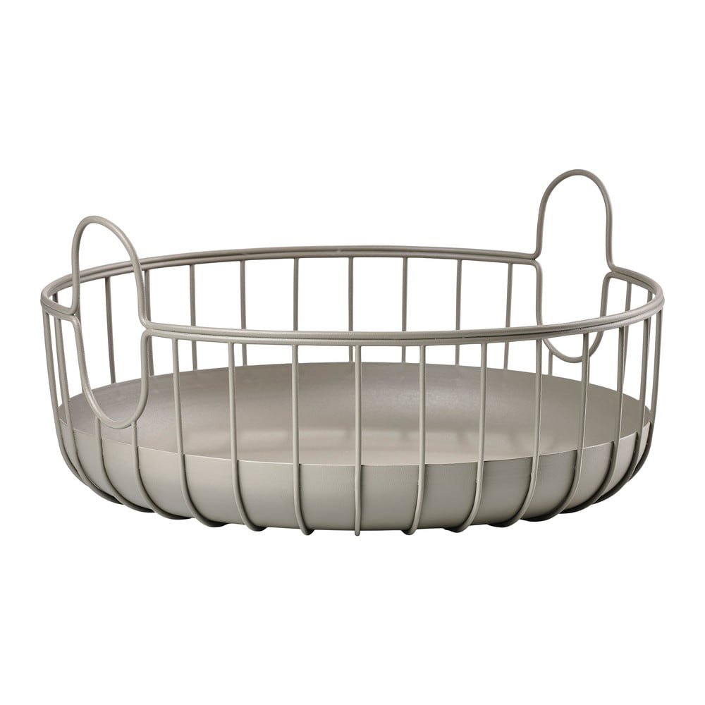 Metalowy koszyk druciany ø 38x18 cm Inu – Zone