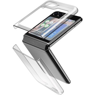 Cellularline Clear Case - Etui Samsung Galaxy Z Flip 5 (przezroczysty)