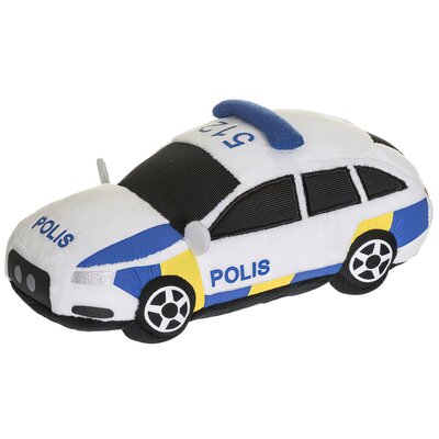 Maskotka TEDDYKOMPANIET Wheels Samochód policyjny 03062