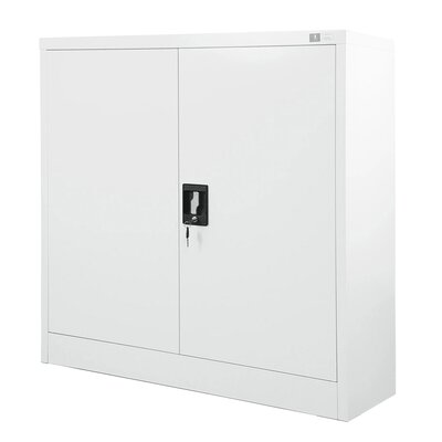 JAN NOWAK model BEATA 900x930x400 metalowa szafka z drzwiami: biała