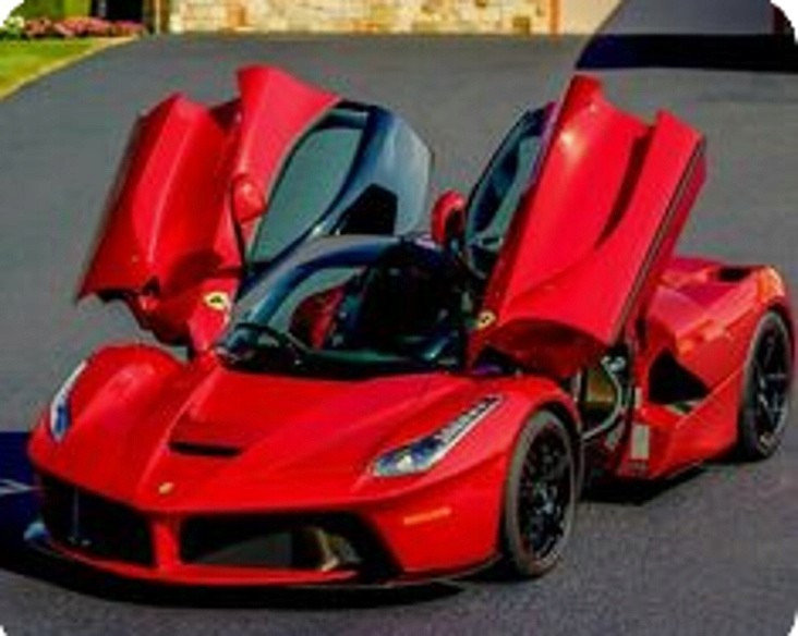 Norimpex, Diamentowa mozaika, Czerwony samochód