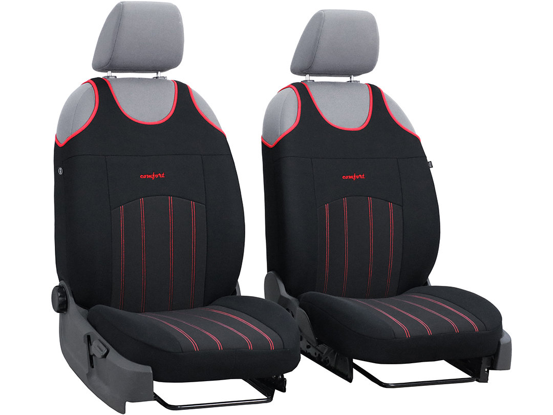 Koszulki samochodowe Comfort 1+1 (czerwone)