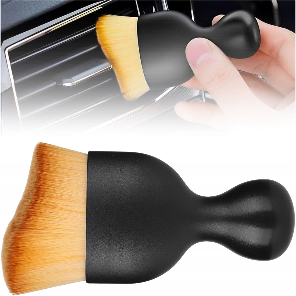 Pędzel do makijażu podkładu multifunkcyjny uniwersalny do paznokci pyłków