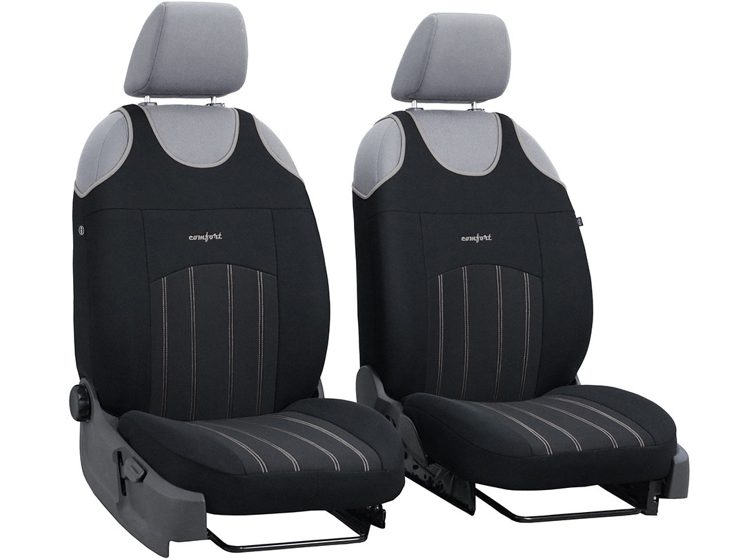 Koszulki samochodowe Comfort 1+1 (szare)