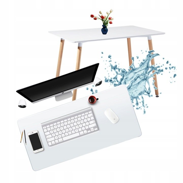 Podkładka poliwęglanowa mata ochronna na stół biurko komodę 110x60 0,8mm