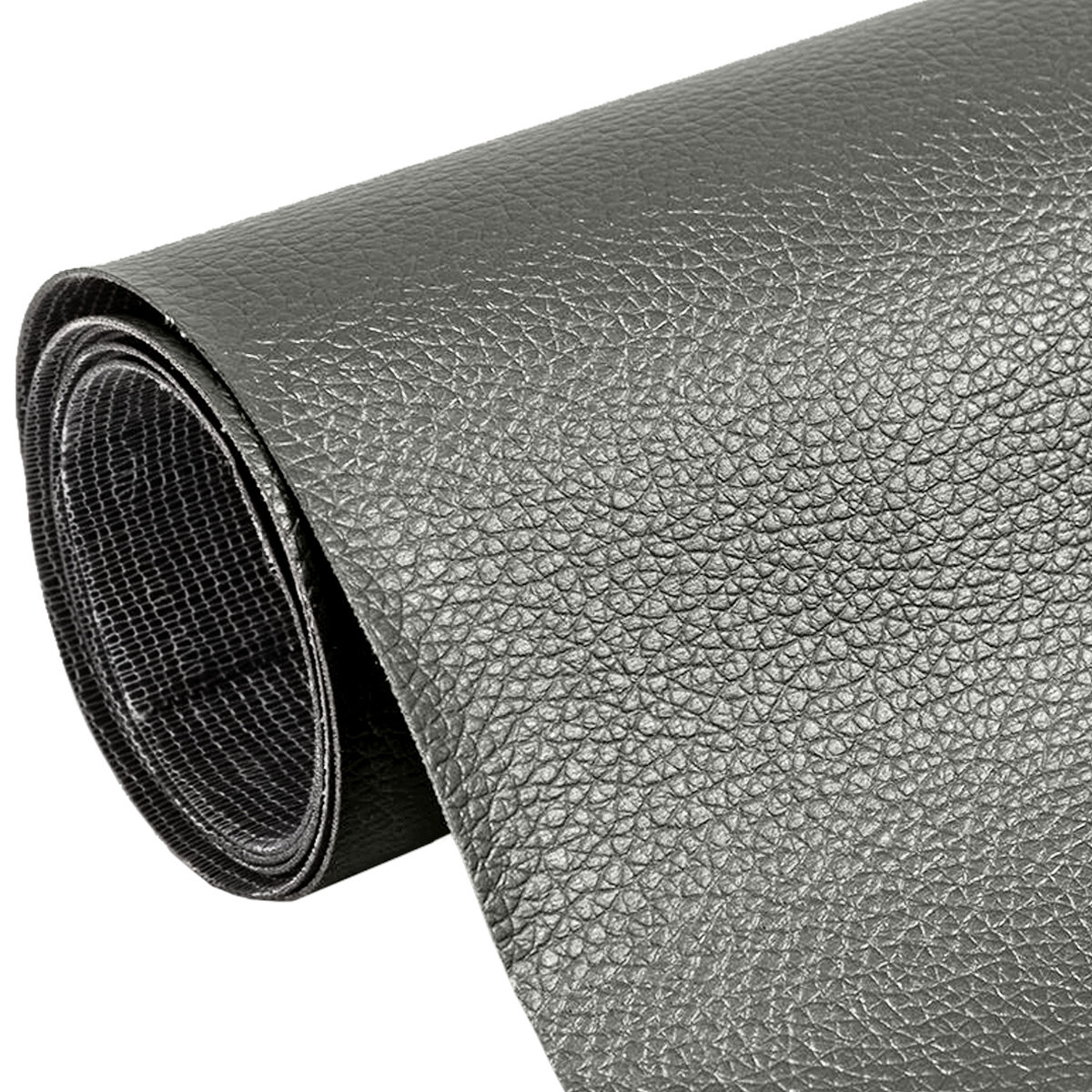 Samoprzylepna łata skórzana 50x137cm Jasnoszara