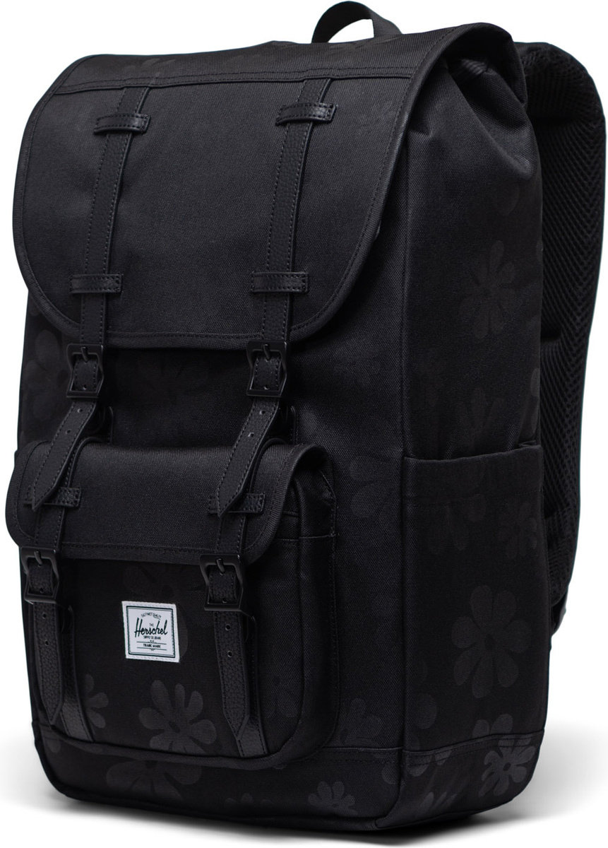Plecak Herschel Little America Mid 21L - Black Floral Sun