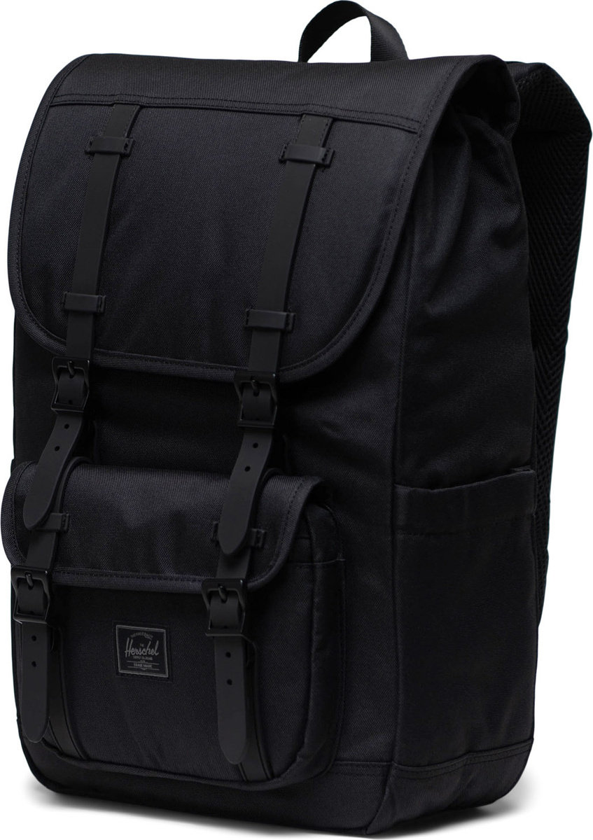 Plecak Herschel Little America Mid 21L - Black Tornal