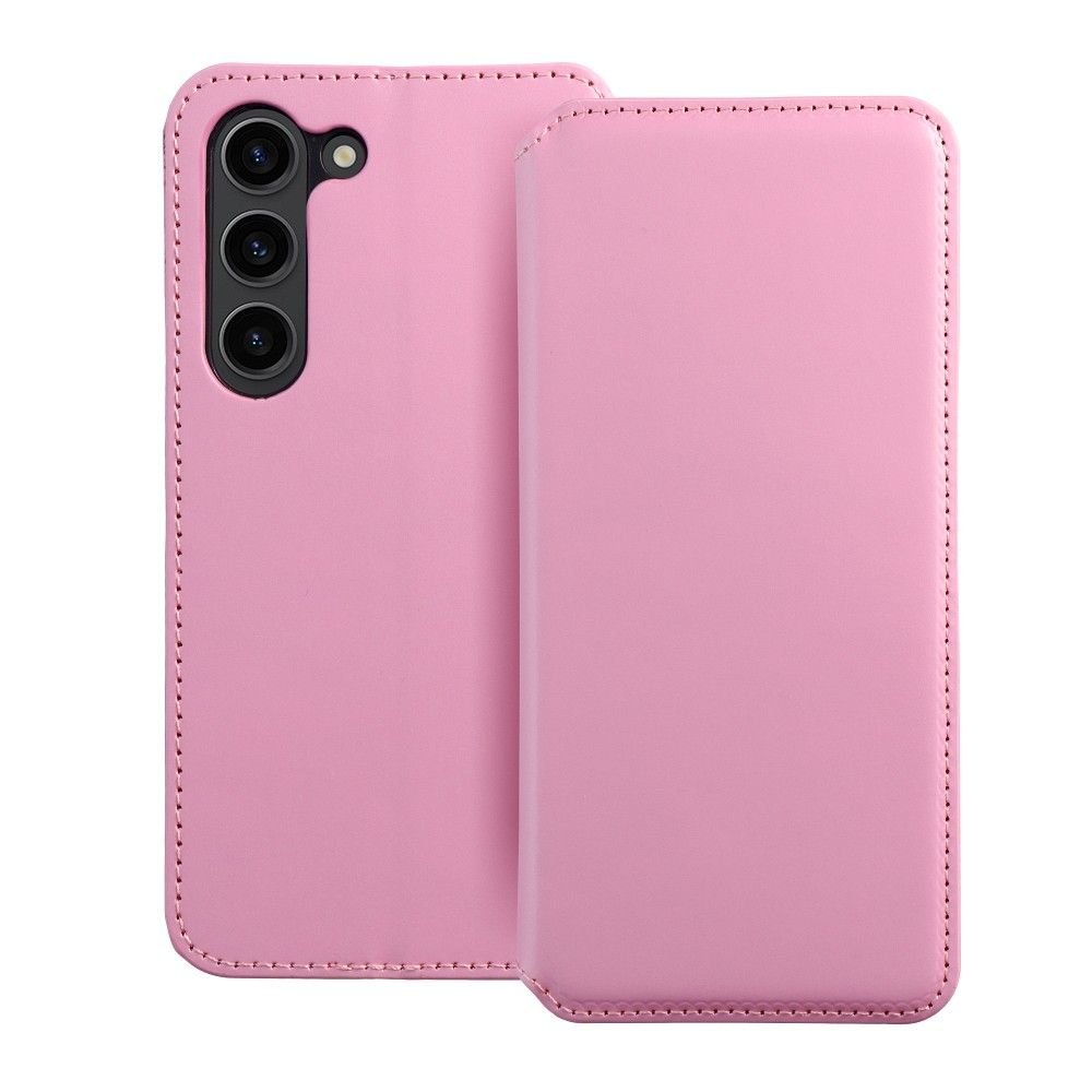 Kabura Dual Pocket do SAMSUNG S24 ULTRA jasny różowy