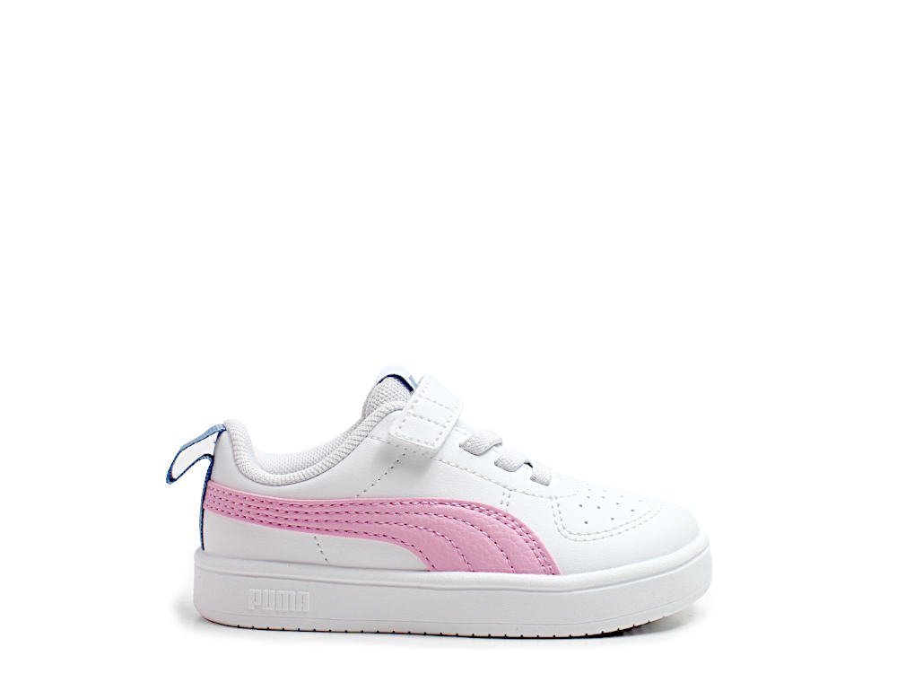 Buty dziecięce białe trampki na rzep Puma Rickie AC+ Inf 38431428 26