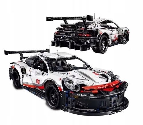 Klocki samochód sportowy PORSCHE 911 1580el