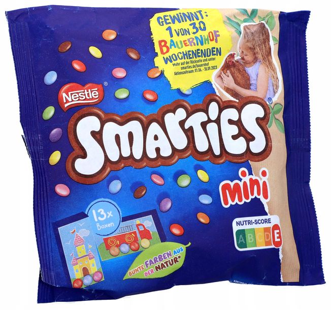 Drażetki Czekoladowe SMarties Mini Z Niemiec