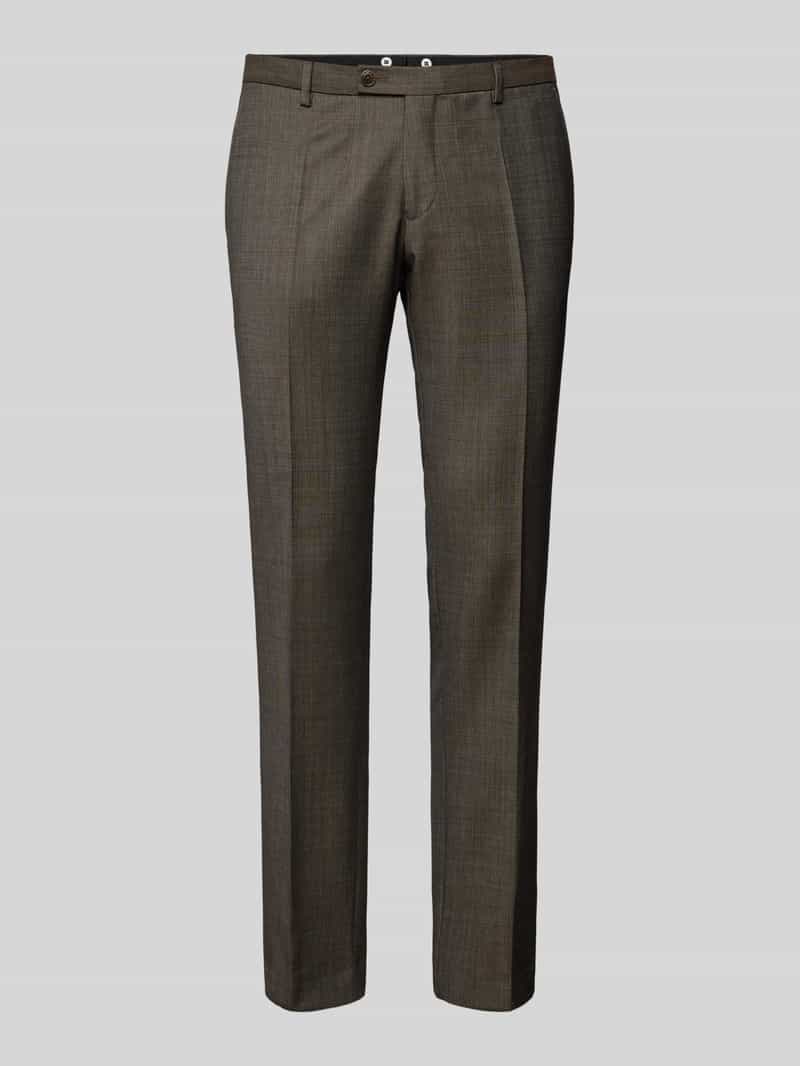 Spodnie do garnituru z mieszanki wiskozy model ‘Pascal’