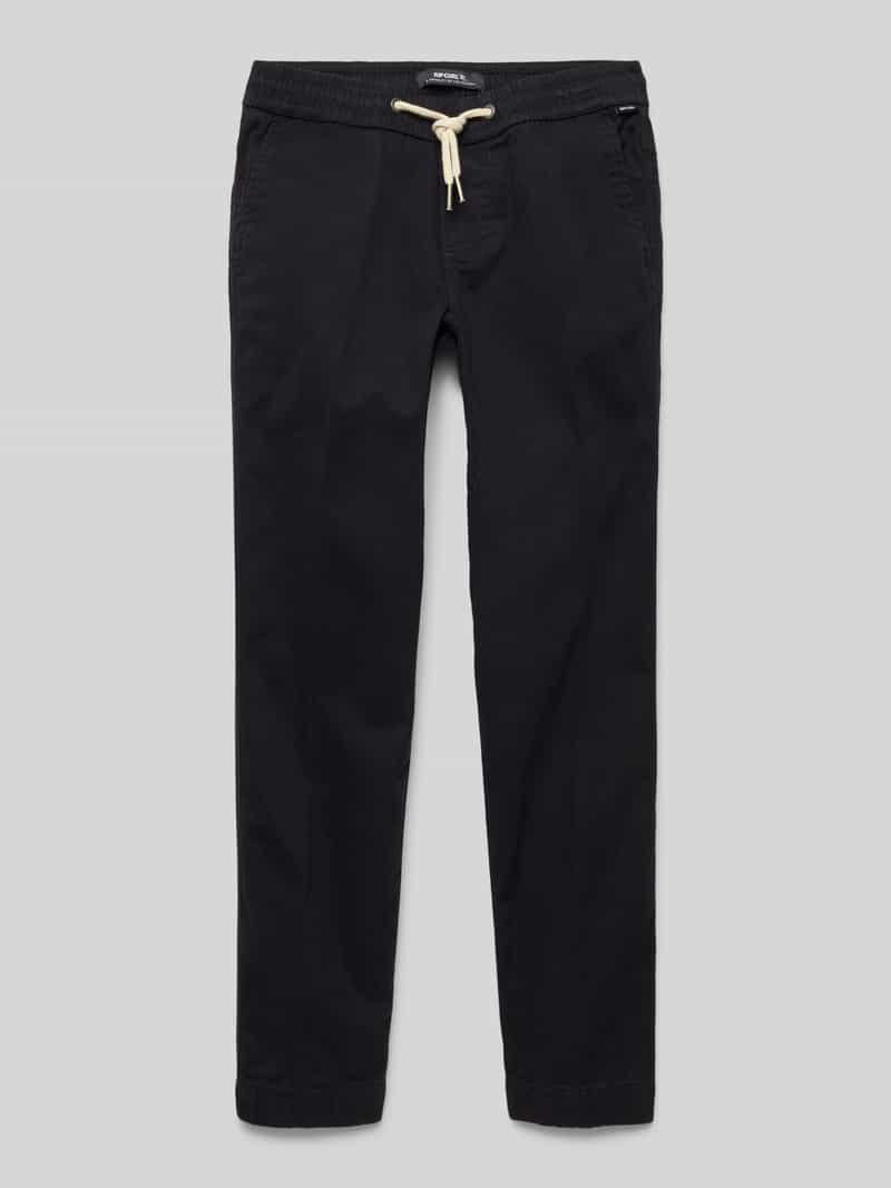 Spodnie o kroju regular fit z detalem z logo model ‘EPIC JOGGER’