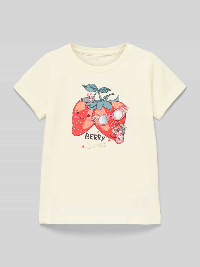 T-shirt z nadrukowanym motywem model ‘DINAS’