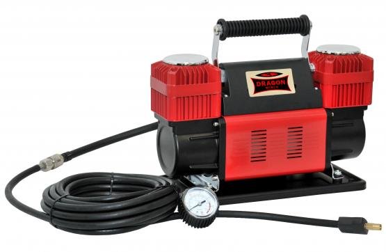Dragon Winch DWK-T HD 300 double kompresor samochodowy Truck 12V