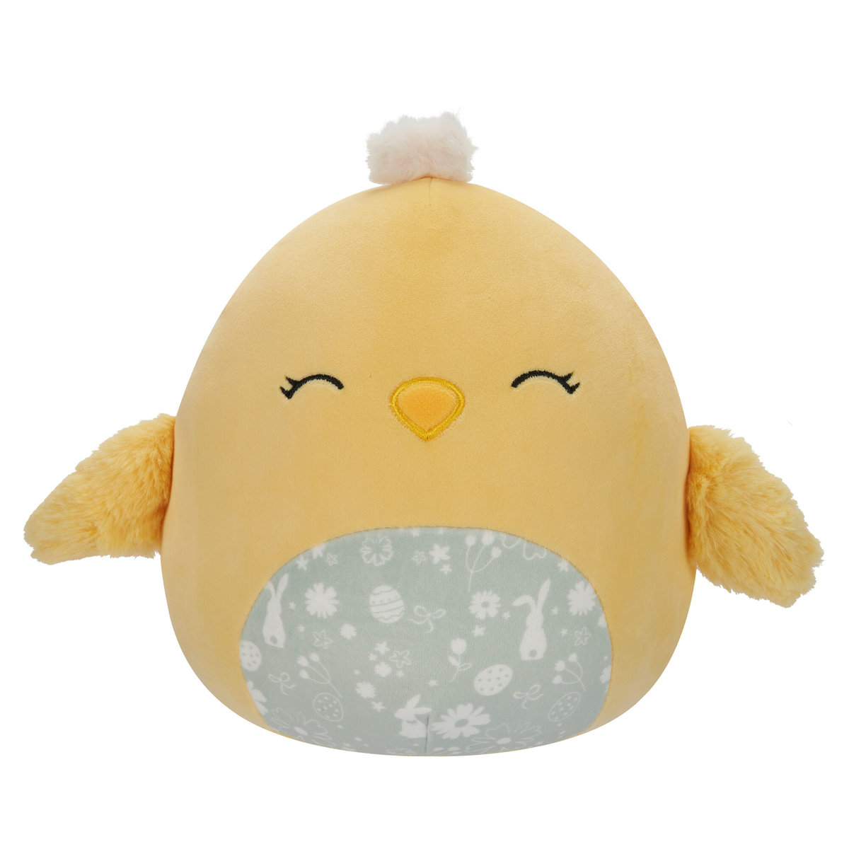 JAS SQM 19CM WIELKANOC B (Aimee - Yellow Chick W/Floral Belly)