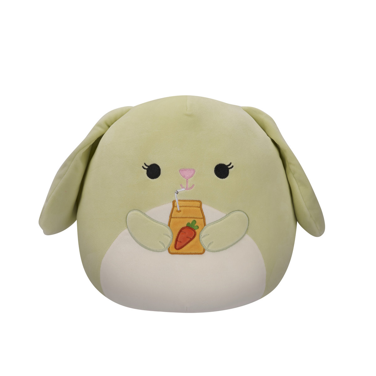 JAS SQM 30CM WIELKANOC F (Hara - Green Bunny Holding Carrot Juice Box)