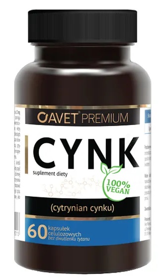 Avet premium cynk x 60 kaps