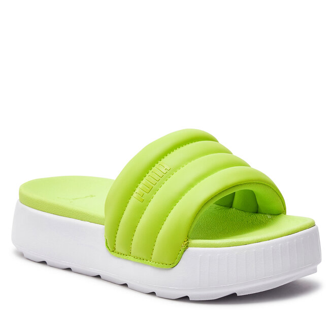 Klapki Puma Karmen Slide Puffy Wns 395399-04 Zielony