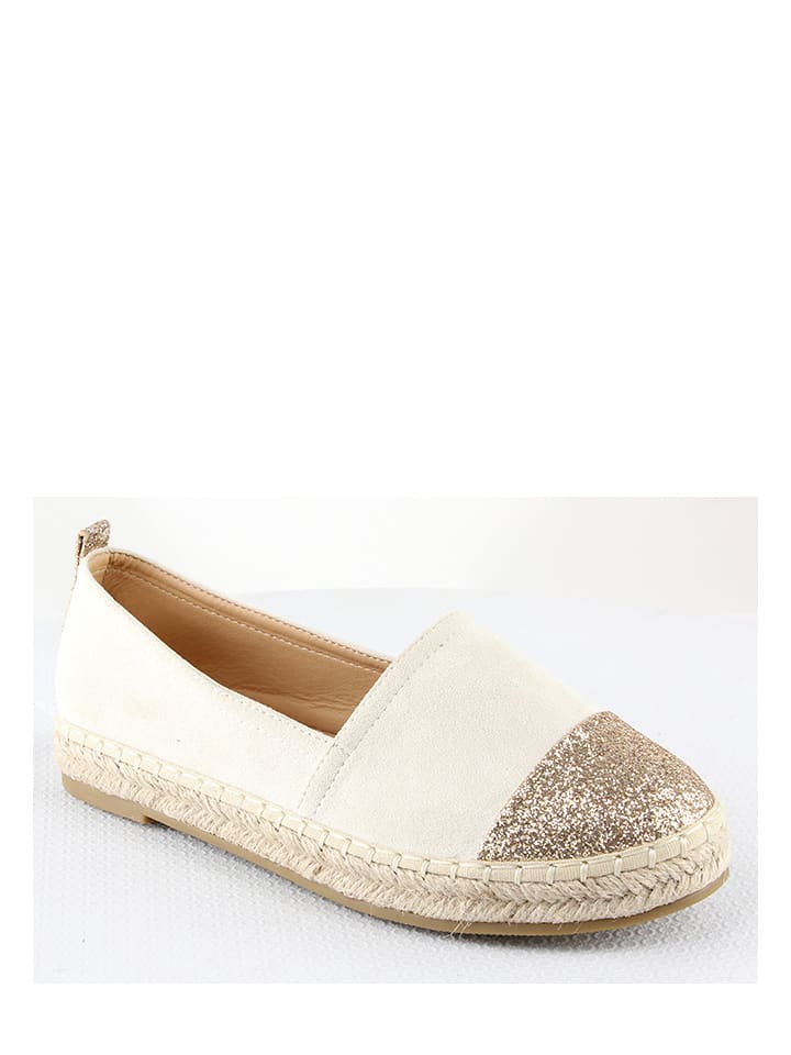 Foreverfolie Espadryle w kolorze beżowym