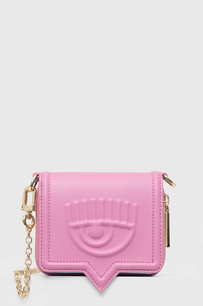 Chiara Ferragni portfel kolor różowy
