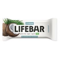 Lifefood Baton daktylowo - orzechowy z kokosem raw bez dodatku cukrów bezglutenowy 40 g Bio