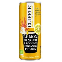 Clipper Napój owocowy z rooibos o smaku imbir - cytryna 250 ml Bio