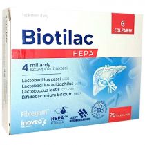 Colfarm Biotilac Hepa Suplement diety 20 kaps.