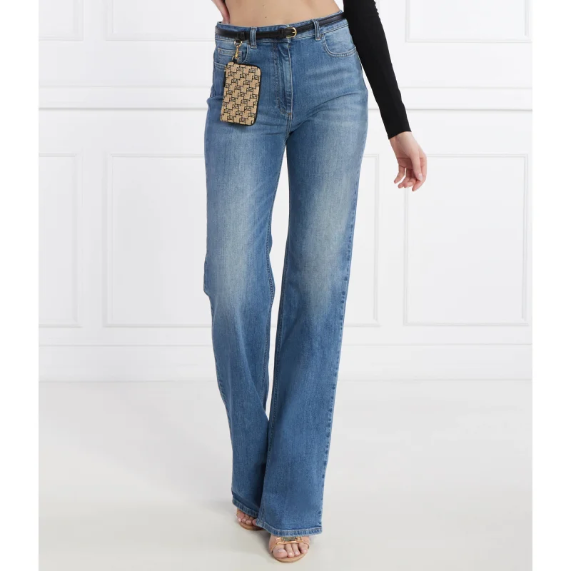 Elisabetta Franchi Jeansy | flare fit