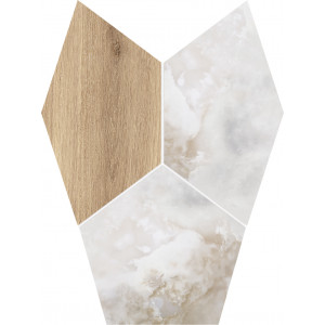 TUBĄDZIN ONICE BIANCO WOOD MAT MOZAIKA GRESOWA 280X310 ONICE BIANCO WOOD MAT MOZAIKA GRESOWA 280X310