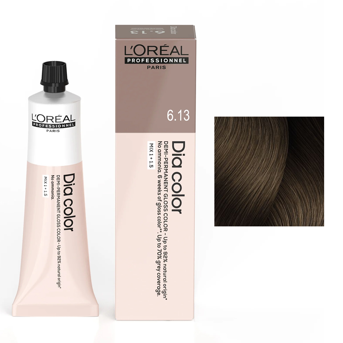 Loreal Dia Color, koloryzacja ton w ton, 6.23, 60ml