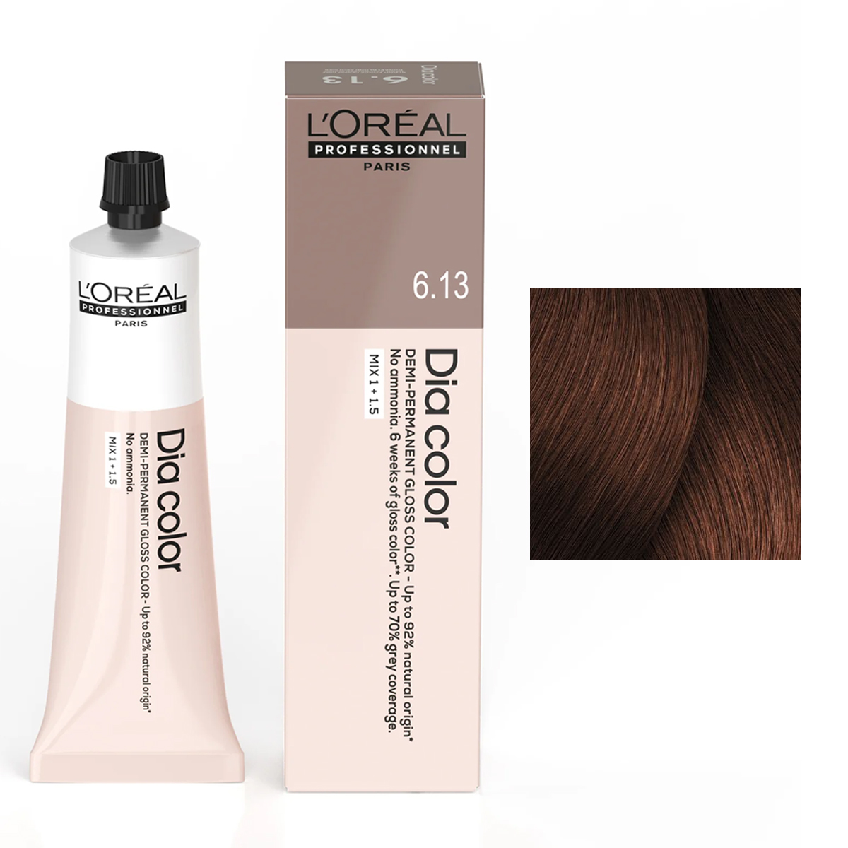 Loreal Dia Color, koloryzacja ton w ton, 5.4, 60ml