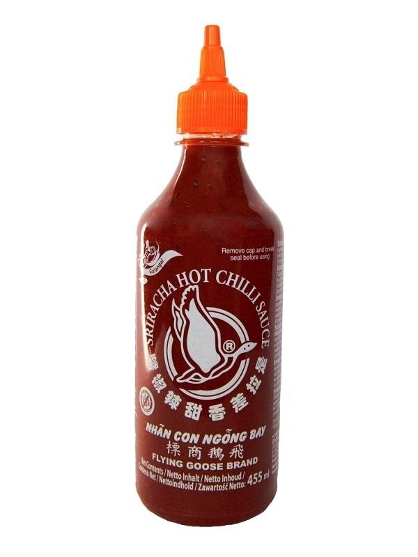 SOS CHILLI SRIRACHA GALANGAL HOT IMBIR FLYING GOOSE 455ML
