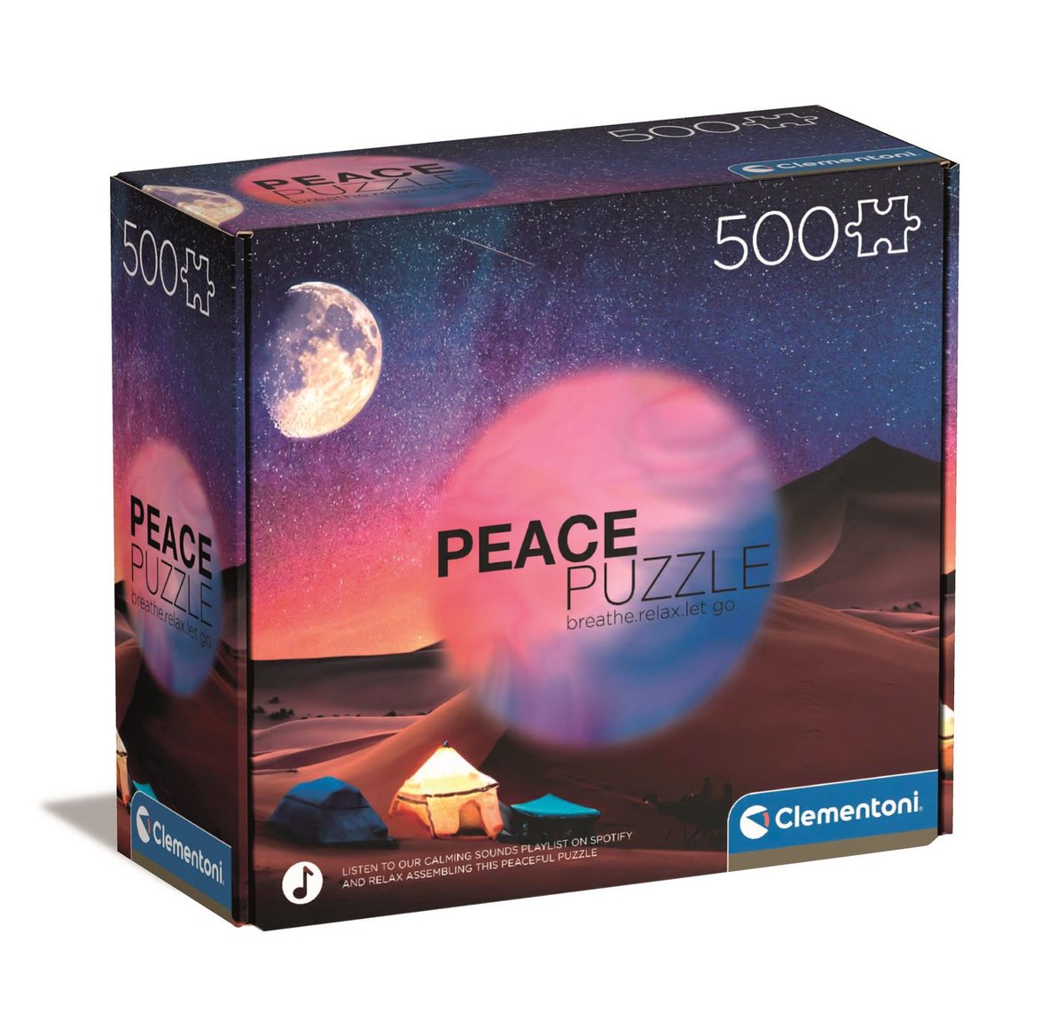 Clementoni, Puzzle, Peace Collection, Starry Night Dream, 500 el.