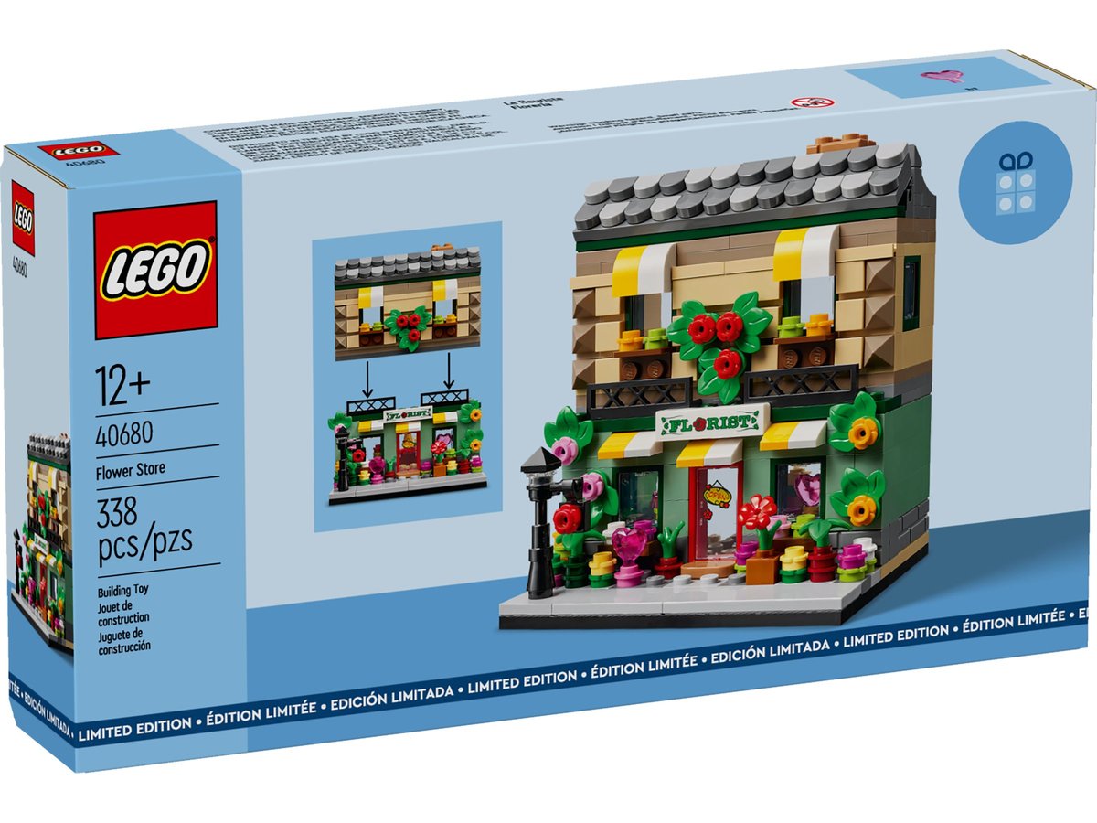 LEGO 40680 Promocyjne - Kwiaciarnia