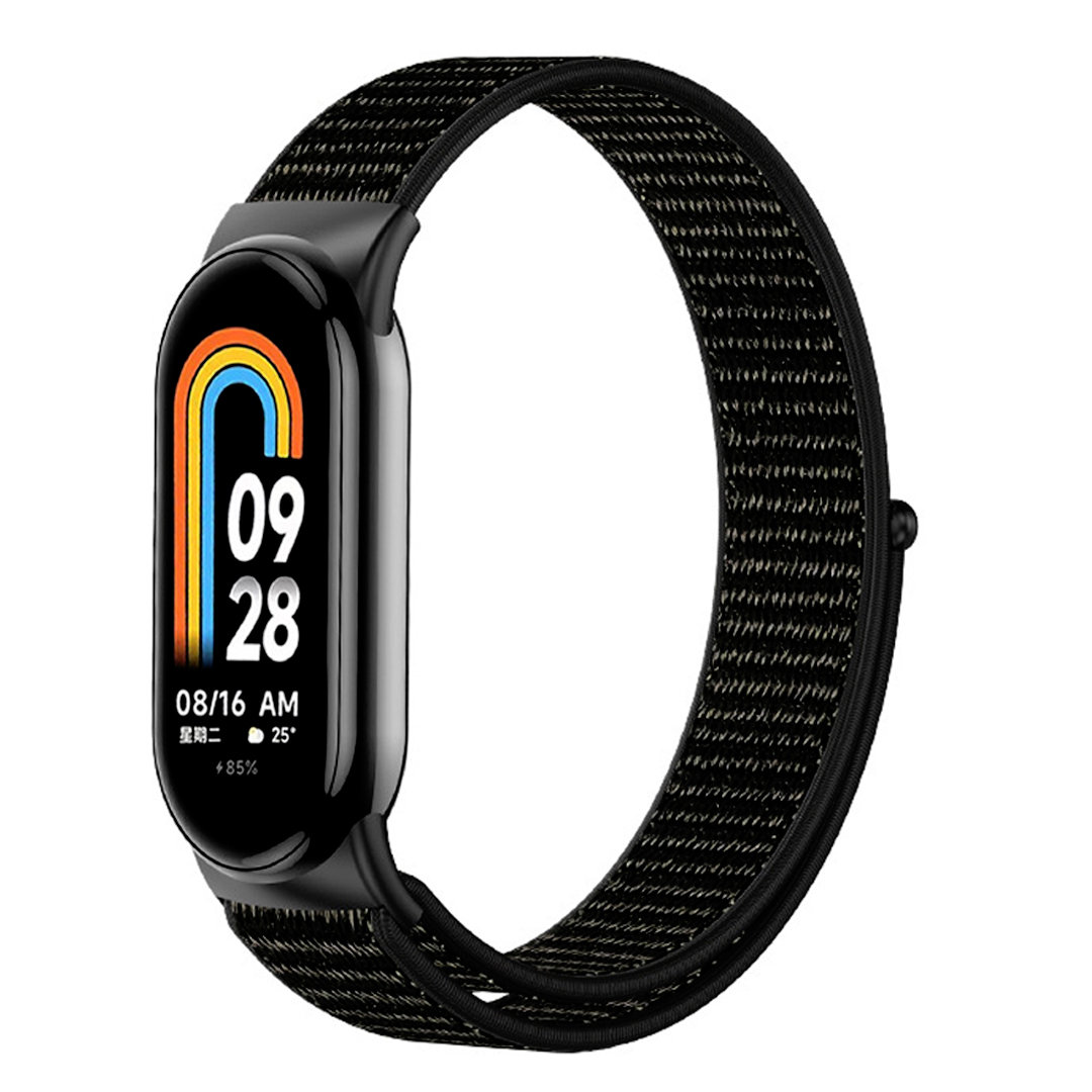 Opaska nylonowa Vanfone do Xiaomi Mi Band 8, czarna