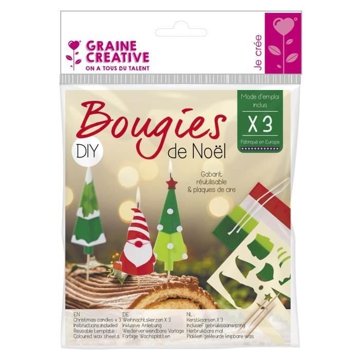 3 świąteczne świeczki z bali DIY