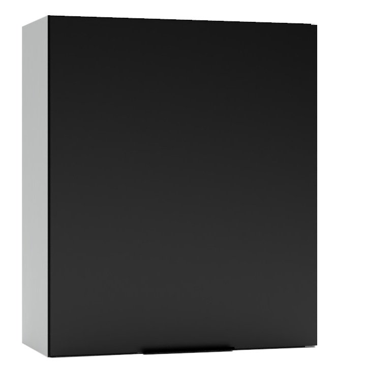 SZAFKA GÓRNA MINA CZARNY GROSZEK/PO W60 P/L