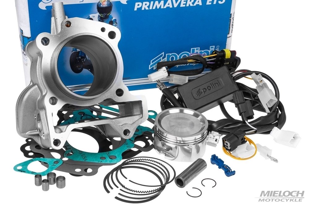 Cylinder Kit Polini Aluminium 172cc, Piaggio Medley 125-150 / Vespa GTS, GTS Super 125-150 4T 4V Euro4 17- (bez głowicy)