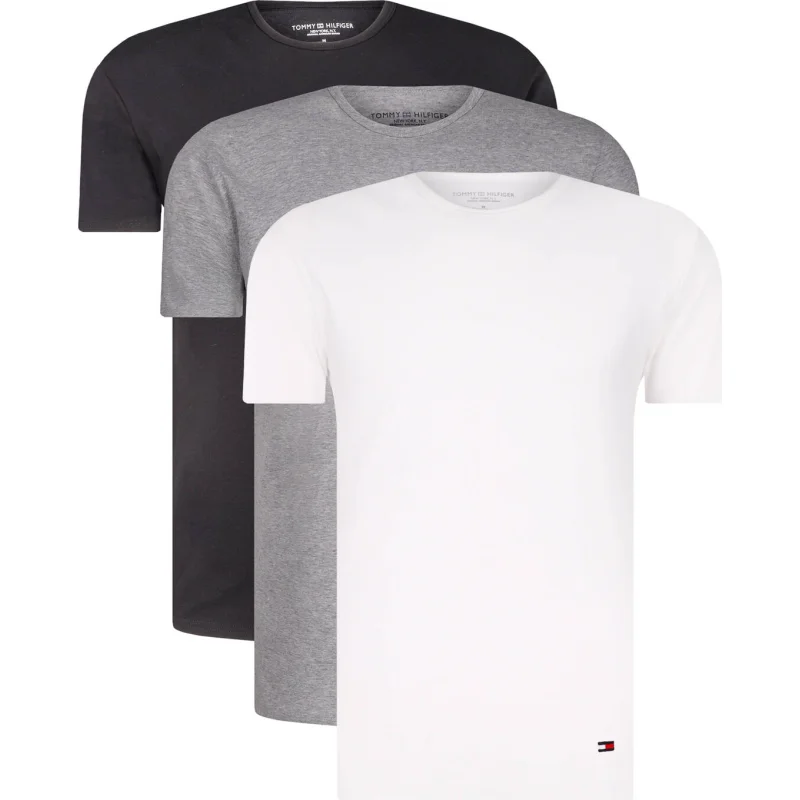 Tommy Hilfiger T-shirt 3-pack | Slim Fit | stretch