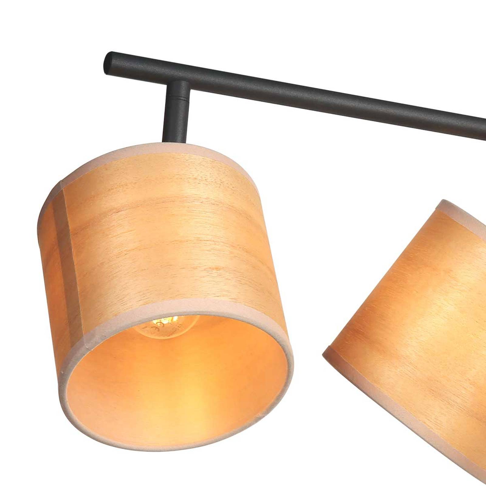 Steinhauer Lampa sufitowa BAMBUS, 4-punktowa