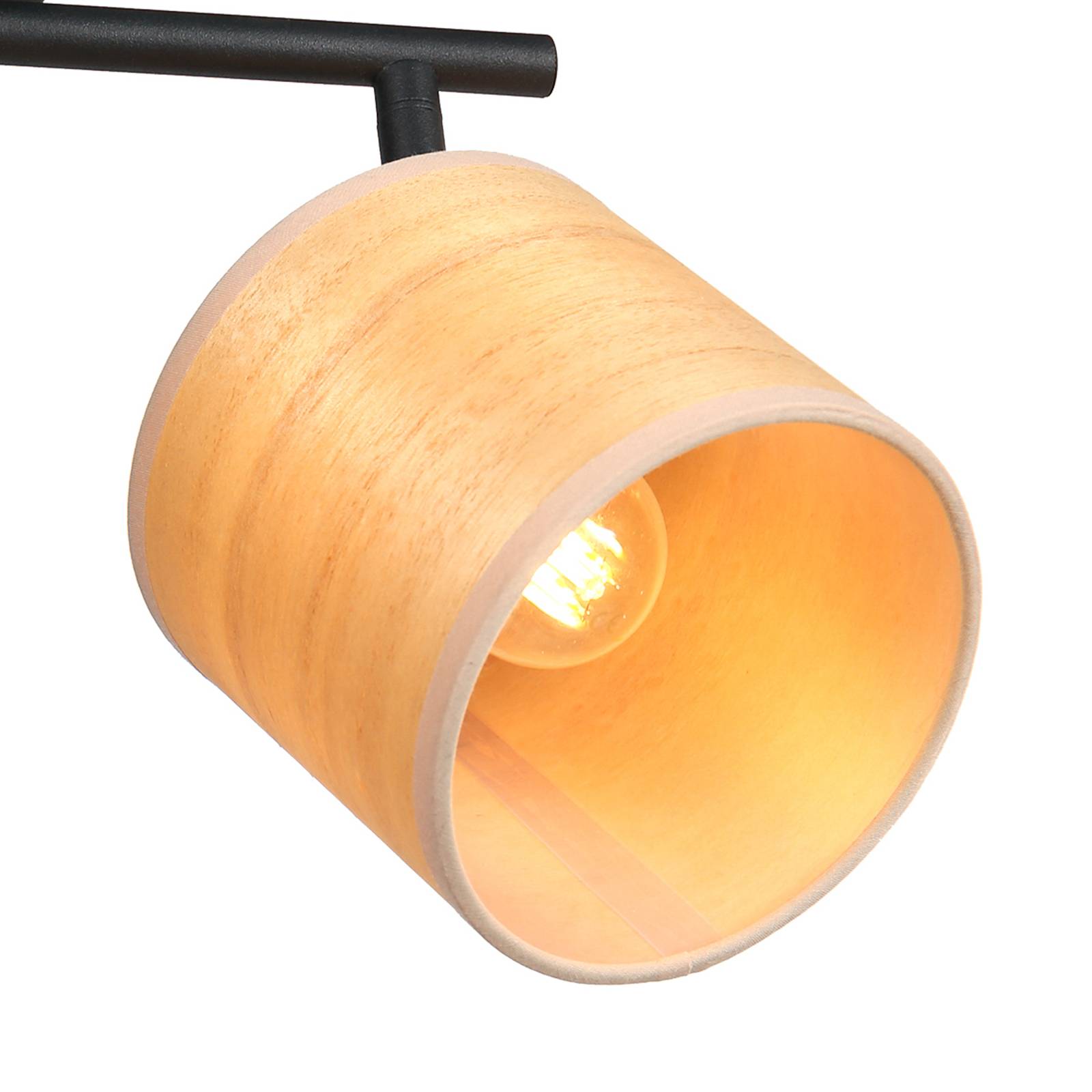 Steinhauer 2-punktowa lampa sufitowa BAMBUS