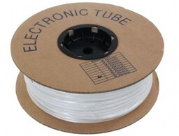 Rurka PVC okrągła 3,2mm, biała, 200m
