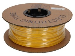 Rurka PVC okrągła 8,0mm, żółty, 100m