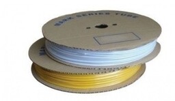 Rurka znakująca z PVC w kształcie gwiazdy S30, średnica wewnętrzna 3,0mm / przekrój 1mm2, biała, 90m