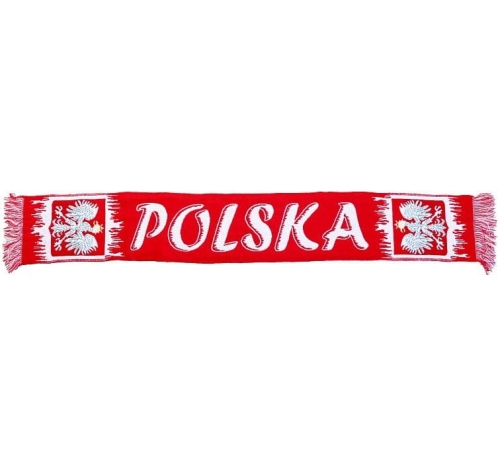 Godan Szalik Kibica Bia/cze Polska 130cm Go