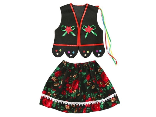 ZESTAW KRAKOWIANKA CZARNY 98-110 2el