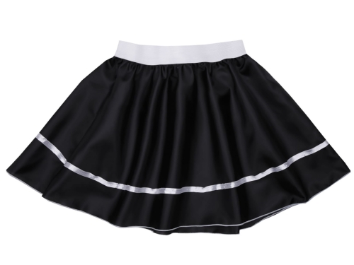SPÓDNICZKA POLIESTER CZARNA 34cm