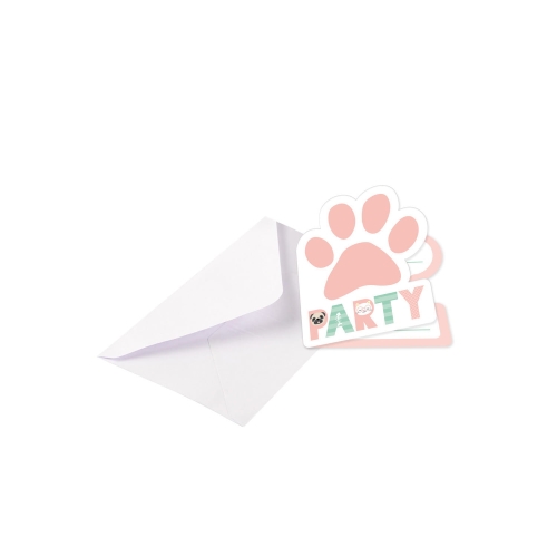 ZAPROSZENIA HELLO PETS 8szt